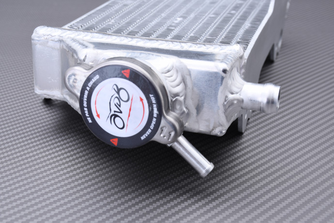 Coppia di radiatori dell'acqua da racing rinforzati / Ultra-rinforzati AVDB YAMAHA WRF 450 2012 - 2015