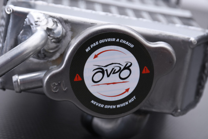 Coppia di radiatori dell'acqua da racing Ultra-rinforzati AVDB YAMAHA LANZA DT 230 1997 - 2000