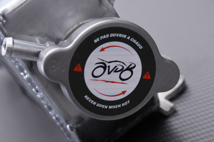 Coppia di radiatori dell'acqua da racing Ultra-rinforzati AVDB SUZUKI RM / RMX 250 1989 - 1997