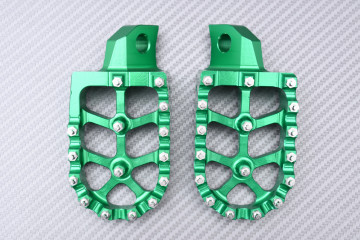 Pair of Dirtbike / Offroad aluminum footrests KAWASAKI KDX 200 / 220 / 250 1991 - 2006 Pair of Dirtbike / Offroad aluminum footrests KAWASAKI KDX 200 / 220 / 250 1991 - 2006