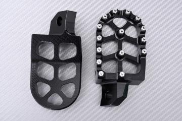 Pair of Dirtbike / Offroad aluminum footrests KAWASAKI KX 125 / 250 / 500 1988 - 2004 Pair of Dirtbike / Offroad aluminum footrests KAWASAKI KX 125 / 250 / 500 1988 - 2004