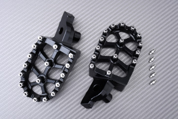 Poggiapiedi in alluminio Cross / Enduro SUZUKI RMZ 250 / 450 2005 - 2009