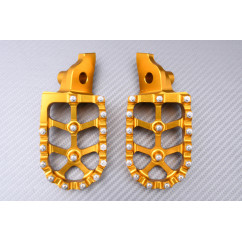 Reposapiés Cross / Enduro en aluminio SUZUKI RMZ 250 / 450 2005 - 2009