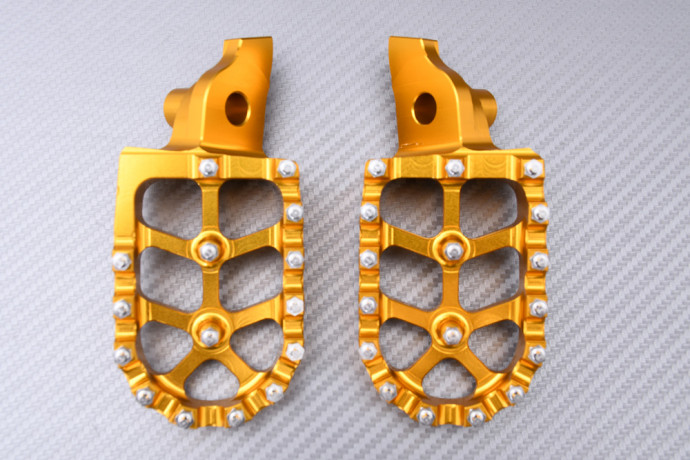 Cross- / Enduro-Fußrasten aus Aluminium SUZUKI RMZ 250 / 450 2005 - 2009 Cross- / Enduro-Fußrasten aus Aluminium SUZUKI RMZ 250 / 450 2005 - 2009