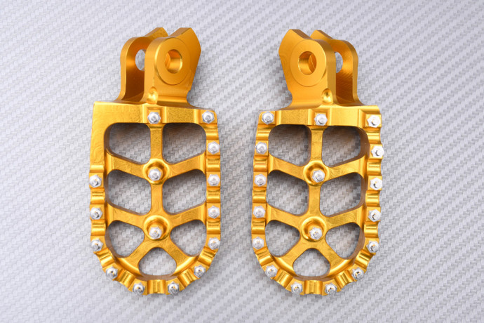 Poggiapiedi in alluminio Cross / Enduro SUZUKI RMX / RMZ 250 / 450 2008 - 2024 Poggiapiedi in alluminio Cross / Enduro SUZUKI RMX / RMZ 250 / 450 2008 - 2024