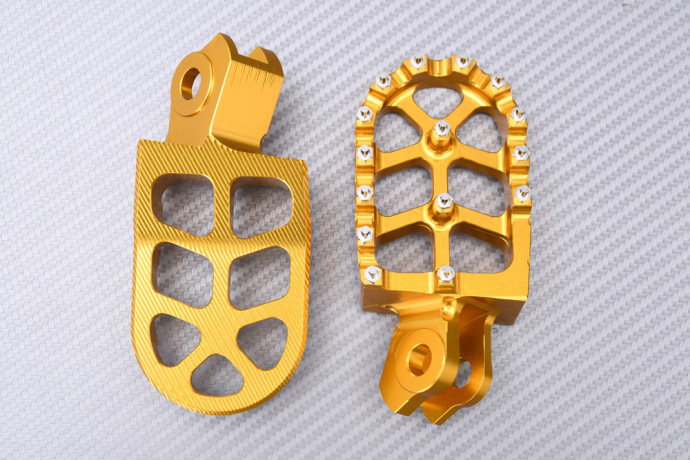 Poggiapiedi in alluminio Cross / Enduro SUZUKI RMX / RMZ 250 / 450 2008 - 2024 Poggiapiedi in alluminio Cross / Enduro SUZUKI RMX / RMZ 250 / 450 2008 - 2024