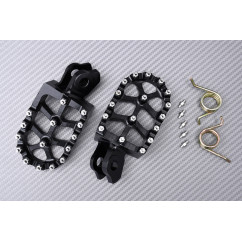 Repose-pieds Cross / Enduros en aluminium SUZUKI RMX / RMZ 250 / 450 2008 - 2024