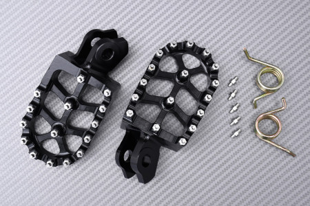 Repose-pieds Cross/Enduros en aluminium SUZUKI RMX / RMZ 250 / 450 2008 - 2024
