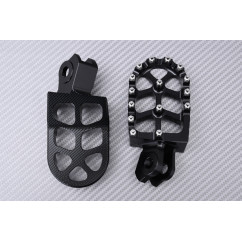 Repose-pieds Cross / Enduros en aluminium SUZUKI RMX / RMZ 250 / 450 2008 - 2024