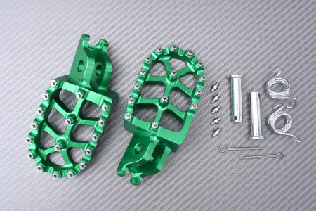 Repose-pieds Cross/Enduros en aluminium KAWASAKI KXF / KX 250 / 450 / X 2006 - 2024