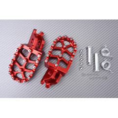 Poggiapiedi in alluminio Cross / Enduro HONDA CRF 250 / 450 X / RX 2004 - 2024