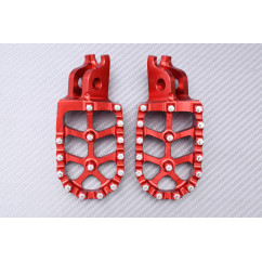 Poggiapiedi in alluminio Cross / Enduro HONDA CRF 250 / 450 X / RX 2004 - 2024