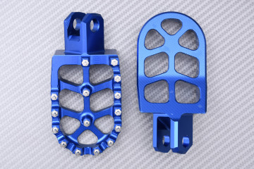 Repose-pieds Cross / Enduros en aluminium KAWASAKI KLX 400 R / RS 2003 - 2004 Repose-pieds Cross / Enduros en aluminium KAWASAKI KLX 400 R / RS 2003 - 2004