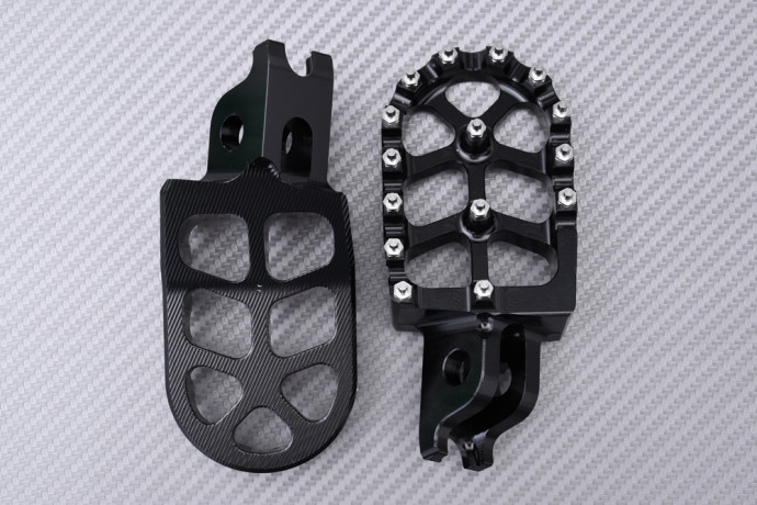 Poggiapiedi in alluminio Cross / Enduro HONDA CRF 250 / 300 / 450 / L / M / RALLY 2013 - 2024