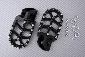 Poggiapiedi in alluminio Cross / Enduro YAMAHA YZ 80 / 125 / 250 / 500 1982 - 2001