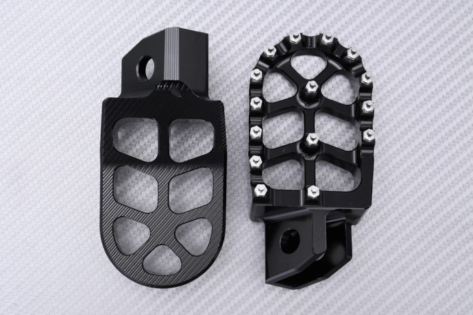 Repose-pieds Cross / Enduros en aluminium YAMAHA TTR 90 / 110 / 125 / 250 1999 - 2024