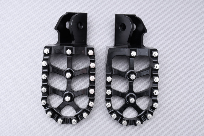 Poggiapiedi in alluminio Cross / Enduro HONDA CRF 150 / 230 / 250 F 2003 - 2024 Poggiapiedi in alluminio Cross / Enduro HONDA CRF 150 / 230 / 250 F 2003 - 2024