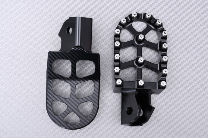 Repose-pieds Cross / Enduros en aluminium HONDA CRF 150 / 230 / 250 F 2003 - 2024