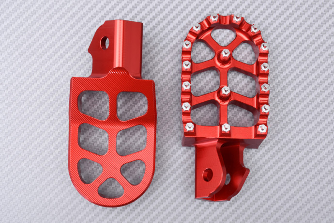 Repose-pieds Cross / Enduros en aluminium HONDA CRF 150 / 230 / 250 F 2003 - 2024 Repose-pieds Cross / Enduros en aluminium HONDA CRF 150 / 230 / 250 F 2003 - 2024