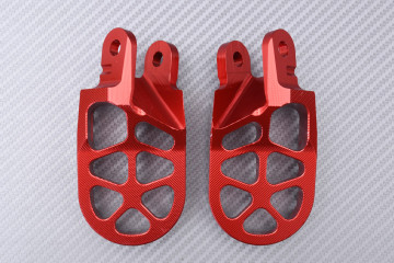Repose-pieds Cross / Enduros en aluminium HONDA XR 230 / 250 / 400 / 600 / 650 R / L 1989 - 2024 Repose-pieds Cross / Enduros en aluminium HONDA XR 230 / 250 / 400 / 600 / 650 R / L 1989 - 2024