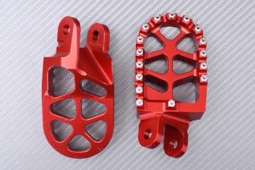 Repose-pieds Cross / Enduros en aluminium HONDA XR 230 / 250 / 400 / 600 / 650 R / L 1989 - 2024 Repose-pieds Cross / Enduros en aluminium HONDA XR 230 / 250 / 400 / 600 / 650 R / L 1989 - 2024