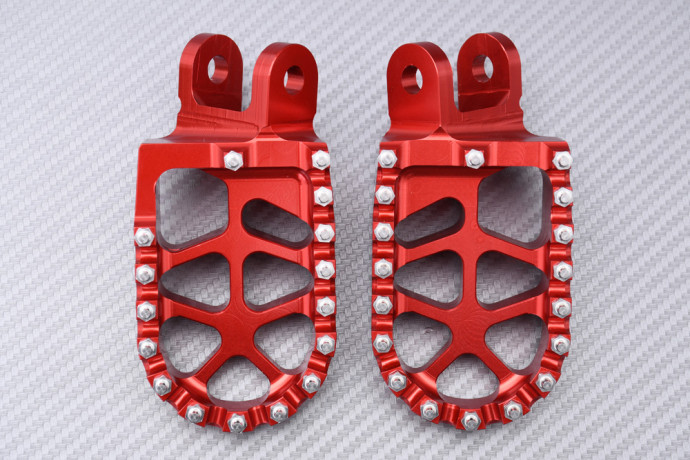 Repose-pieds Cross / Enduros en aluminium HONDA CRM / CRF / XL / SL 230 / 250 1989 - 2009 Repose-pieds Cross / Enduros en aluminium HONDA CRM / CRF / XL / SL 230 / 250 1989 - 2009