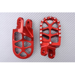 Reposapiés Cross / Enduro en aluminio HONDA CRM / CRF / XL / SL 230 / 250 1989 - 2009