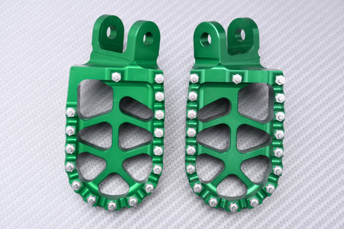 Reposapiés Cross / Enduro en aluminio KAWASAKI KLX 250 / 300 / 650 R / S 1993 - 2024 Reposapiés Cross / Enduro en aluminio KAWASAKI KLX 250 / 300 / 650 R / S 1993 - 2024