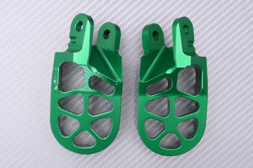 Reposapiés Cross / Enduro en aluminio KAWASAKI KLX 250 / 300 / 650 R / S 1993 - 2024 Reposapiés Cross / Enduro en aluminio KAWASAKI KLX 250 / 300 / 650 R / S 1993 - 2024