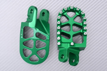 Reposapiés Cross / Enduro en aluminio KAWASAKI KLX 250 / 300 / 650 R / S 1993 - 2024 Reposapiés Cross / Enduro en aluminio KAWASAKI KLX 250 / 300 / 650 R / S 1993 - 2024