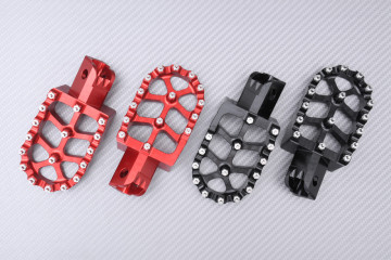 Repose-pieds Cross/Enduros en aluminium HONDA XR 50 / 70 R 1997 - 2003