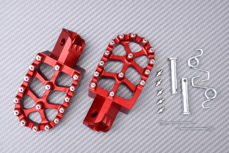 Repose-pieds Cross/Enduros en aluminium HONDA XR 50 / 70 R 1997 - 2003
