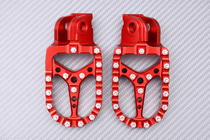 Pair of Dirtbike / Offroad aluminum footrests KTM XC / XCW / SXS / SX 105 / 125 / 200 / 250 / 300 / 380 1998 - 2016 Pair of Dirtbike / Offroad aluminum footrests KTM XC / XCW / SXS / SX 105 / 125 / 200 / 250 / 300 / 380 1998 - 2016