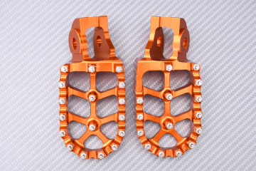 Reposapiés Cross / Enduro en aluminio KTM SXF / XCF / XCW / XC 300 / 350 / 450 / 500 2016 - 2023 Reposapiés Cross / Enduro en aluminio KTM SXF / XCF / XCW / XC 300 / 350 / 450 / 500 2016 - 2023