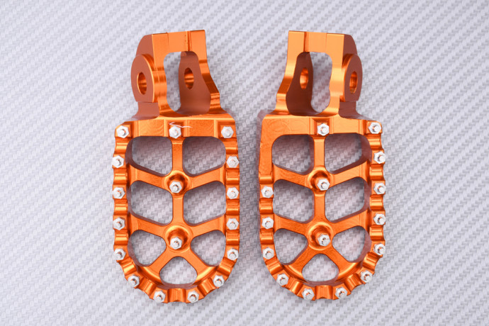 Reposapiés Cross / Enduro en aluminio HUSQVARNA TE / TX / TC 85 / 125 / 150 / 250 / 300 2016 - 2024 Reposapiés Cross / Enduro en aluminio HUSQVARNA TE / TX / TC 85 / 125 / 150 / 250 / 300 2016 - 2024
