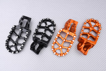 Repose-pieds Cross / Enduros en aluminium spécifique GASGAS MCF / MC 85 / 125 / 250 / 350 / 450 2021 - 2024