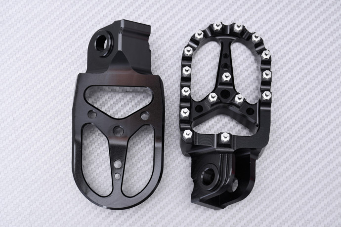 Poggiapiedi in alluminio Cross / Enduro KTM FREERIDE 250 / 350 / R / F 2012 - 2019 Poggiapiedi in alluminio Cross / Enduro KTM FREERIDE 250 / 350 / R / F 2012 - 2019