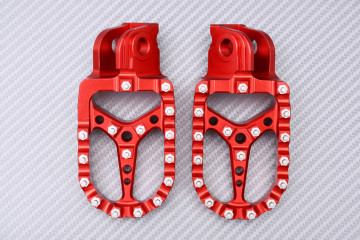 Repose-pieds Cross / Enduros en aluminium spécifique KTM FREERIDE 250 / 350 / R / F 2012 - 2019
