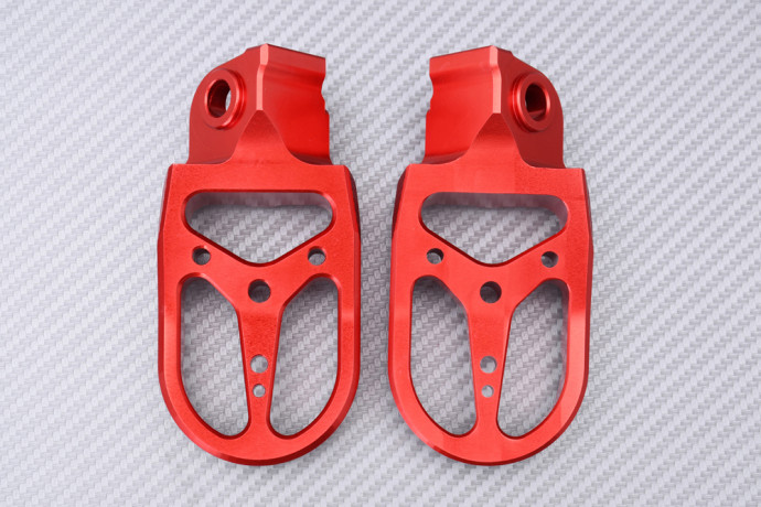 Repose-pieds Cross / Enduros en aluminium spécifique KTM FREERIDE 250 / 350 / R / F 2012 - 2019