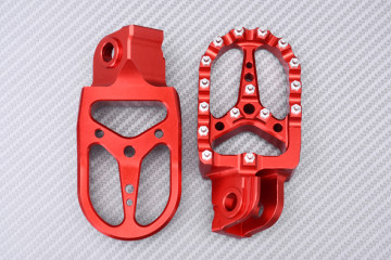 Repose-pieds Cross / Enduros en aluminium spécifique KTM FREERIDE 250 / 350 / R / F 2012 - 2019