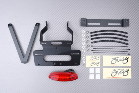 copy of Support de plaque spécifique AVDB KAWASAKI VULCAN 650 S / CAFE RACER 2015 - 2024