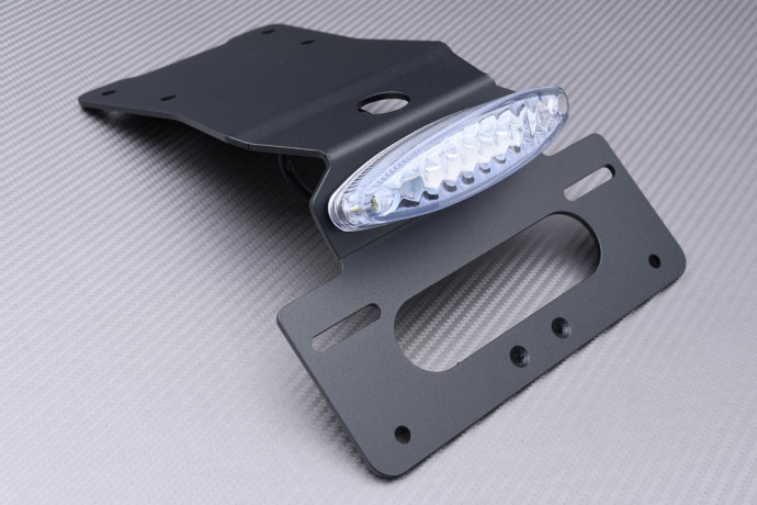 Portamatrícula específico AVDB KAWASAKI KLR 650 2022 - 2024 Portamatrícula específico AVDB KAWASAKI KLR 650 2022 - 2024