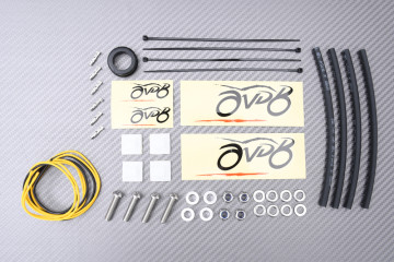 Portamatrícula específico AVDB KAWASAKI KLR 650 2022 - 2024 Portamatrícula específico AVDB KAWASAKI KLR 650 2022 - 2024