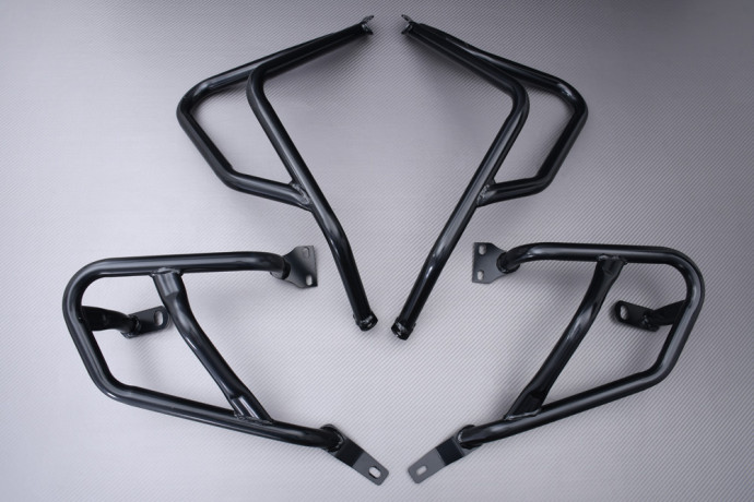 Barres de Protection Supérieures / Inférieures spécifiques KAWASAKI KLE VERSYS 650 2015 - 2021 Barres de Protection Supérieures / Inférieures spécifiques KAWASAKI KLE VERSYS 650 2015 - 2021