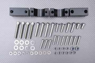 Barres de Protection Supérieures / Inférieures spécifiques KAWASAKI KLE VERSYS 650 2015 - 2021 Barres de Protection Supérieures / Inférieures spécifiques KAWASAKI KLE VERSYS 650 2015 - 2021