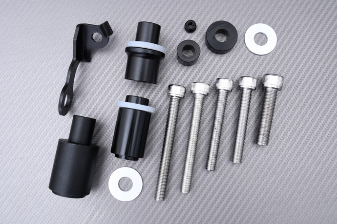Pair of Frame Sliders / Crash Pads HONDA CB650R / CBR 650 R 2019 - 2023 Pair of Frame Sliders / Crash Pads HONDA CB650R / CBR 650 R 2019 - 2023