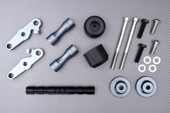 Pair of Frame Sliders / Crash Pads YAMAHA XSR 125 2021 - 2024 Pair of Frame Sliders / Crash Pads YAMAHA XSR 125 2021 - 2024