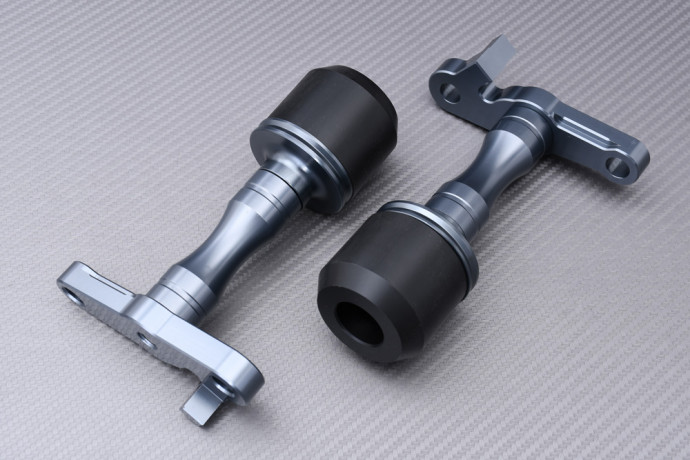 Pair of Frame Sliders / Crash Pads YAMAHA XSR 125 2021 - 2024 Pair of Frame Sliders / Crash Pads YAMAHA XSR 125 2021 - 2024