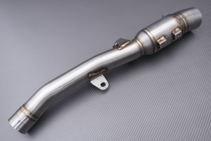 Mid pipe / Parr Zwischenrohr Street Legal AKRAPOVIC KAWASAKI ZZR 1400 2006 - 2007 Mid pipe / Parr Zwischenrohr Street Legal AKRAPOVIC KAWASAKI ZZR 1400 2006 - 2007