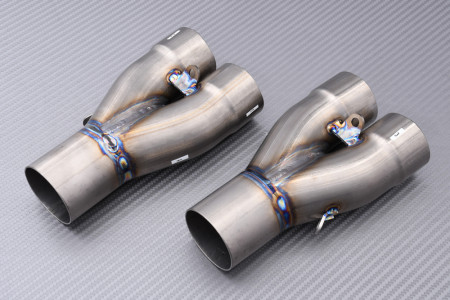 Tube Liaison / Link Pipe TITANE AKRAPOVIC SGKA8807/02 KAWASAKI ZX6R / 636 2009 - 2018